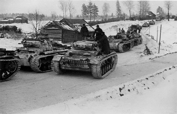 Вторая танковая группа генерала Гудериана была нацелена на Москву